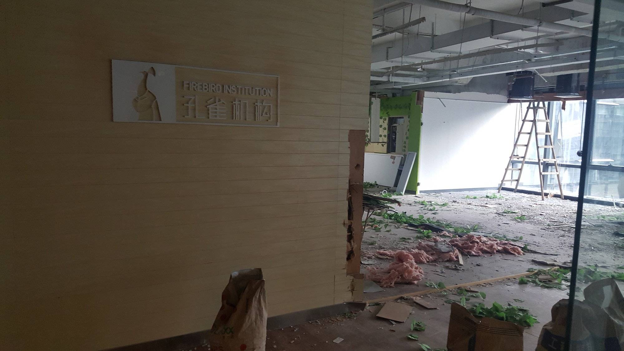 孔雀“飞”了，留下一地鸡毛！深圳知名孵化器孔雀机构被物业强拆背后